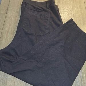 Chico's Sz. 16 Black Cropped Pants